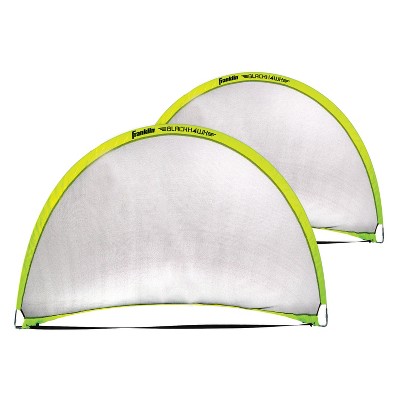 Franklin Sports Pop-Up 6' x 4' Dome Shaped Soccer Goals (2 Goals) 