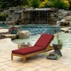 ARDEN Foam Outdoor Chaise Lounge Cushion, 21 x 72, made with ProFoam, Rain-proof, Fade Resistant - 2 of 4