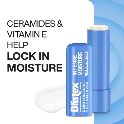 Blistex Intense Moisture Lip Balms - 0.26oz/2pk: Paraben-Free, With Ceramides