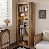 Hommoo 5-Tier Bookshelf Brown - 4 of 4