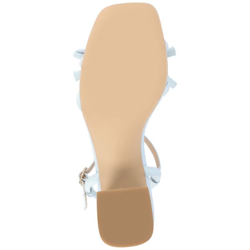 Journee Collection Womens Meryl Tru Comfort Foam Light Puff Strap Sandals, 5 of 10