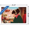 Trends International Lofi Girl - Relax and Study Framed Wall Poster Prints - 3 of 4