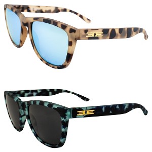 2 Pairs of Epoch Eyewear Vibe Sunglasses with Teal Mirror, Flash Mirror Lenses - 1 of 4