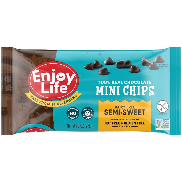 Enjoy Life Dairy Free Vegan Baking Chocolate Chips, 1 of 5
