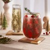 Twine Woodland Stemless Champagne Glasses, Tumbler - 4 of 4