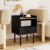 Tangkula 2PCS 3-Tier Sofa Side Table w/ Open Storage Shelf Metal Legs for Living Room - 3 of 4