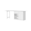 FUFU&GAGA Kitchen Island with StorageAdjustable table - 4 of 4