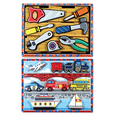 melissa and doug vehicle puzzle