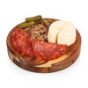 Toscana Ratatouille Acacia Brie Cheese Cutting Charcuterie Board and Tools Set - 4 of 4