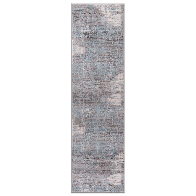 World Rug Gallery Distressed Abstract Design Area Rug