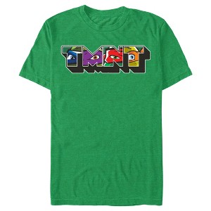 Men's Teenage Mutant Ninja Turtles TMNT Eyes Fill T-Shirt - 1 of 3