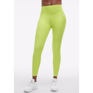 Peloton Cadent Women's High Rise Pocket Legging, Chartreuse - 1 of 4