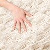 HGTV Art Deco Brushed Faux Fur Pillow Snowbound 14 x 20 inches - 3 of 4