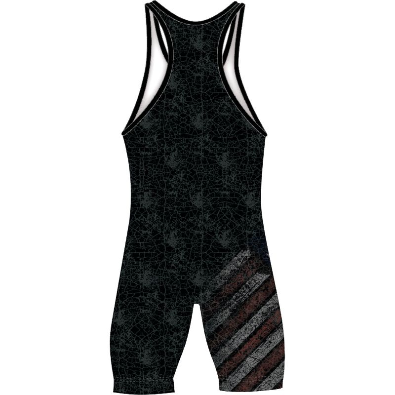 Cliff Keen The Patriot Sublimated Wrestling Singlet - USA, 2 of 3