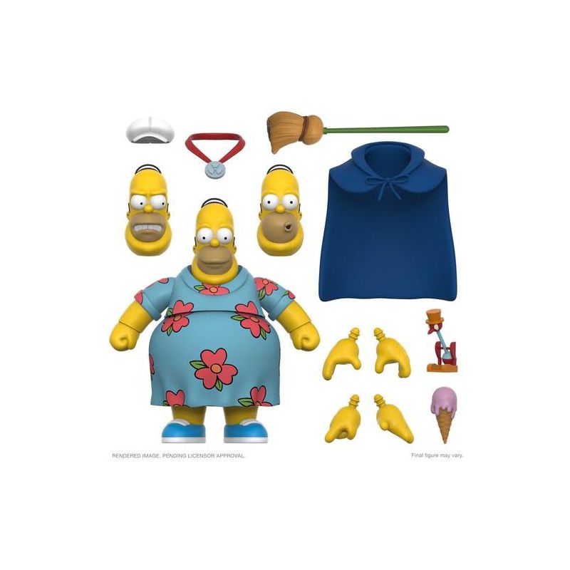 Super7 - The Simpsons ULTIMATES! Wave 4 - King-Size Homer, 1 of 6