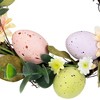 Northlight Pastel Speckled Easter Egg Artificial Mini Twig Wreath - 7" - 4 of 4