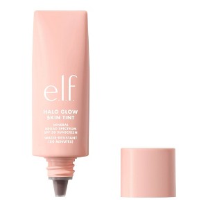 e.l.f. Halo Glow Skin Tint Light Coverage Foundation - Mineral SPF 50 - 1 fl oz - 1 of 4