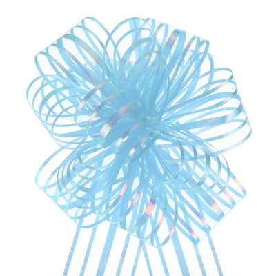 Unique Bargains Christmas Wedding Car Basket Gift Wrapping Big Organza Pull Bow 10 Pcs