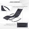 Osparple Outdoor Patio Lounge Chair, Zero Gravity Rocking Chair Lawn Chairs with Detachable Pillow for Patio, Poolside, Beach, Lawn - 2 of 4