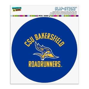 California State University Bakersfield Matadors Logo Automotive Car Window Locker Circle Bumper Sticker - 1 of 4
