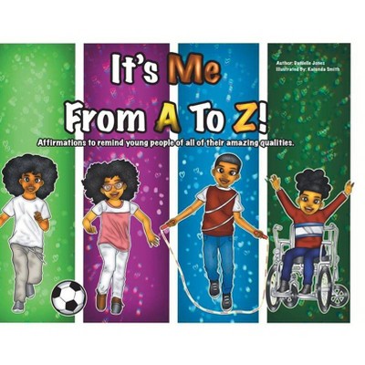 It's Me From A To Z - Large Print by  Danielle Jones (Hardcover)