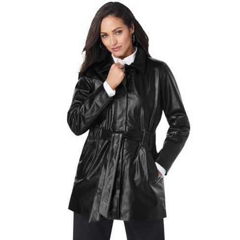 Target plus size hot sale leather jacket