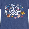 Girls' - Disney - Cats & Dogs Fitted Short Sleeve Graphic T-Shirt - 2 of 4