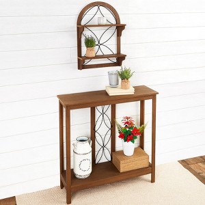 The Lakeside Collection 2-Tier Arch Wall Shelf - 2-Tier Arch Wall Shelf - 1 of 4