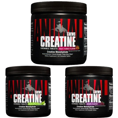 Universal Nutrition Animal Creatine Chews - 120 Tablets
