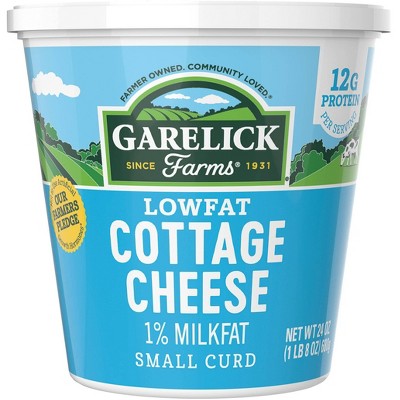 Garelick Farms 1% Small Curd Cottage Cheese - 24oz
