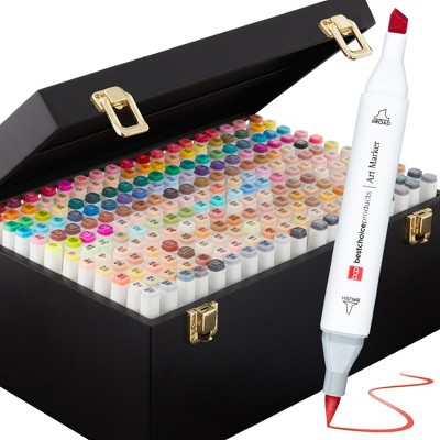 Best Choice Products Set Of 228 Alcohol-based Markers, Dual-tipped