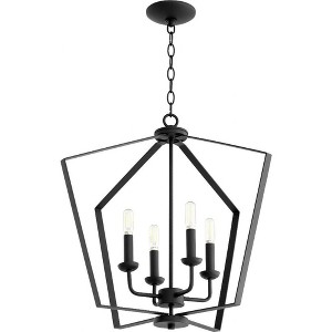 Quorum Lighting 4 - Light Chandelier in  Noir - 1 of 1