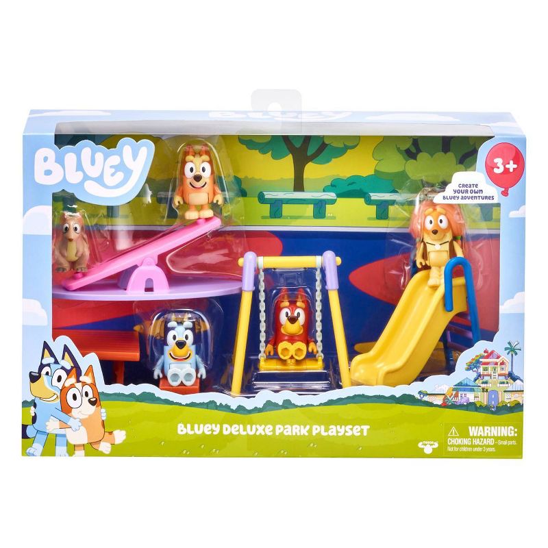 Bluey Deluxe Park Themed Playset, 3 of 9