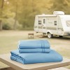 Nestl RV Queen Sheets, Super Soft 4PC Microfiber Sheet Set for Camper, Short Queen Sheets - 3 of 4