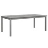 vidaXL Patio Dining Set Table and Chair Furniture Set Solid Wood Acacia Gray - 4 of 4