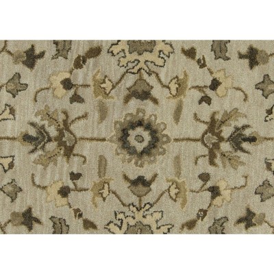 Eaton Gray and Taupe Hand-Tufted Wool Area Rug