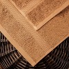 Luxury Cotton Heavyweight Ultra-Plush Bath Towel Set of 2 by Blue Nile Mills - 3 of 4