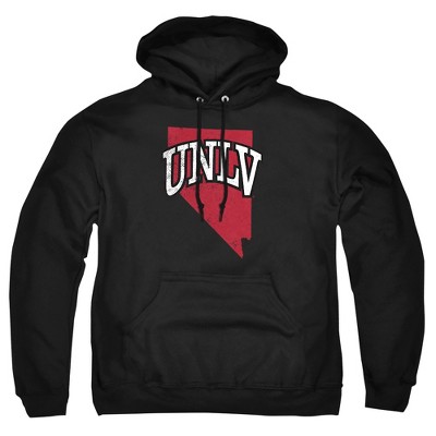 Men's University Of Nevada Las Vegas State Shape Pull-Over Hoodie