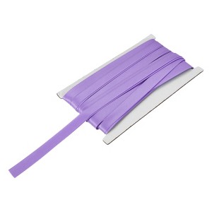 Unique Bargains Satin Fabric Quilting Hemming Binding DIY Craft Double-Fold Bias Tape - 1 of 4