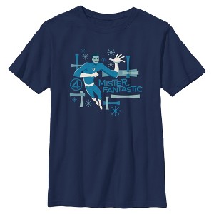 Boys The Fantastic Four: First Steps Retro Mister Fantastic T Shirt - 1 of 4