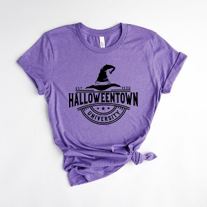 Simply Sage Market Women's Halloweentown University Hat Short Sleeve Graphic Tee - 1 of 3