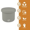 Silipint: Silicone 10oz Lidded Bowls: 2 Pack: Deep Pool & Moonstone - 3 of 4