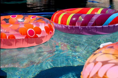 Glitter Swim Tube Pink - Sun Squad™ : Target