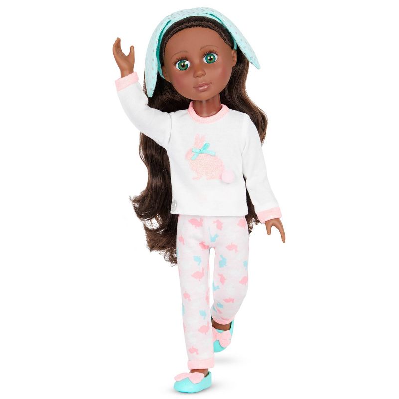 Glitter Girls Eniko with Bunny Pajama Outfit 14&#34; Poseable Doll, 1 of 8