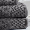 Market & Place Cotton Quick Dry Textured 6-Pack Hand Towel Set - 3 of 4