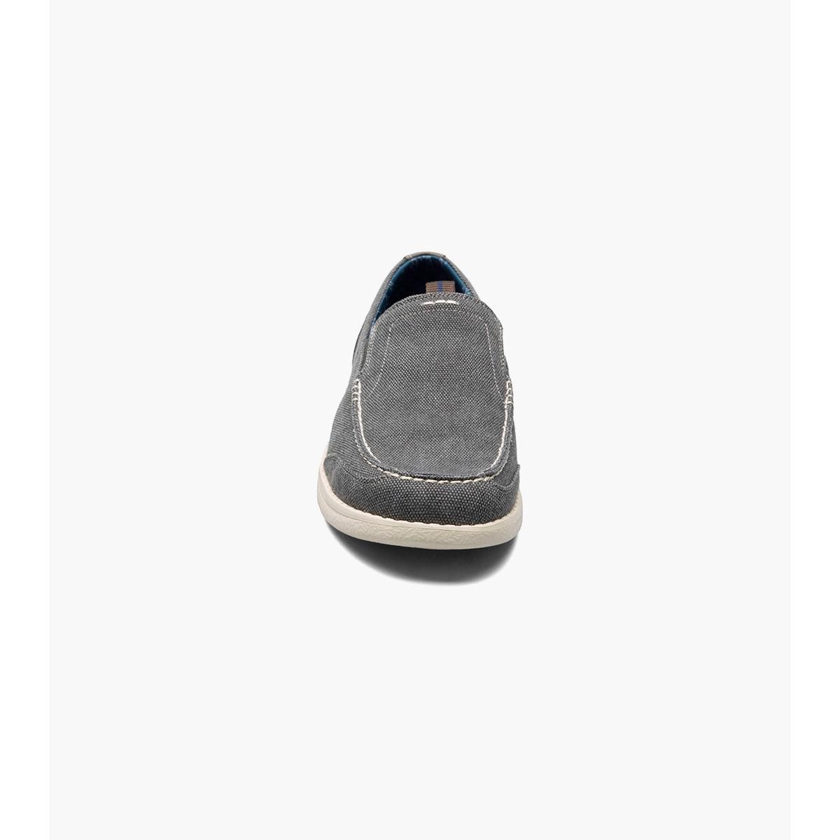 Nunn Bush BrewskiCanvas Men's Moc Toe Venetian Slip On - thumbnail 4
