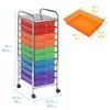 ECR4Kids 10-Drawer Mobile Organizer, 1 - 2 of 4