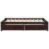 Sturdy Twin Bed with Roll-Out Trundle Designed for Longevity - image 4 of 4