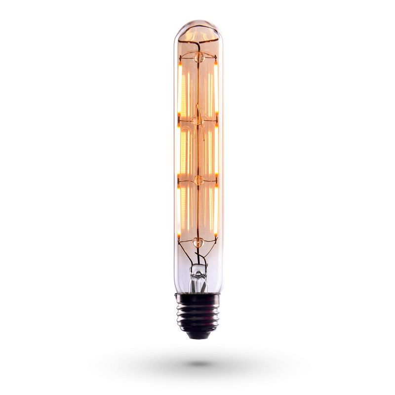 CROWN LED 110V-130V, 60 Watt, EL07 Edison Light Bulb E26 Base Dimmable Incandescent Bulbs, 6 pack, 2 of 4