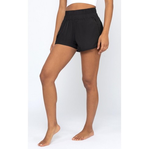 High waisted best sale running shorts womens